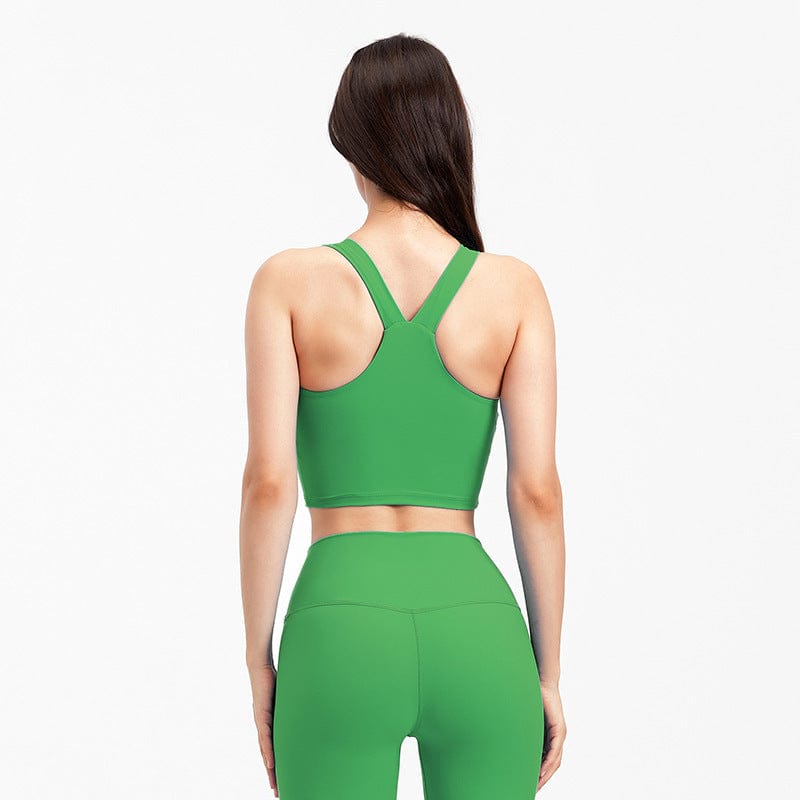 Sexy Yoga Wear With Straps And Chest Pad