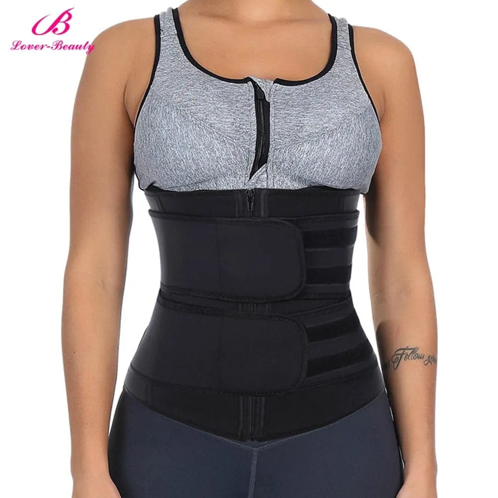 Neoprene Waist Trainer: Slimming Wrap Belt & Sauna Body Shaper