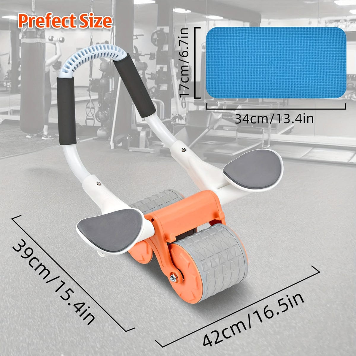 Elbow Support Automatic Rebound Abdominal Wheel Ab Roller For Abdominal Exercise Machine Abs Workout Equipment