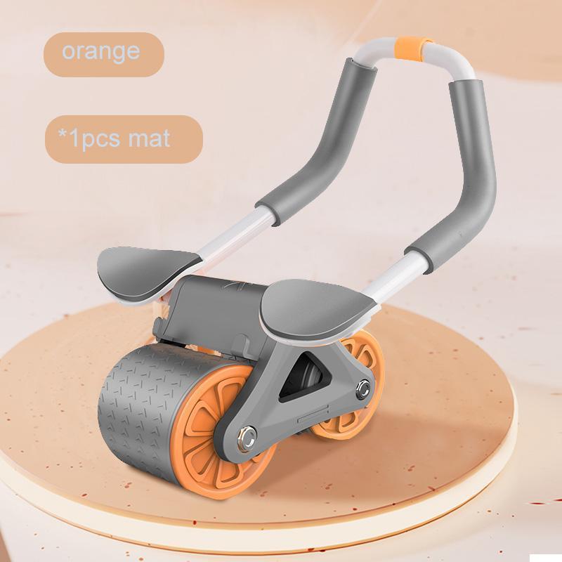 Elbow Support Automatic Rebound Abdominal Wheel Ab Roller For Abdominal Exercise Machine Abs Workout Equipment ,Dolly Core Strengthening Trainer Fitness Belly Training