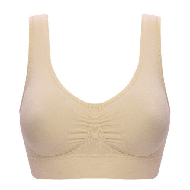 Seamless push up bra