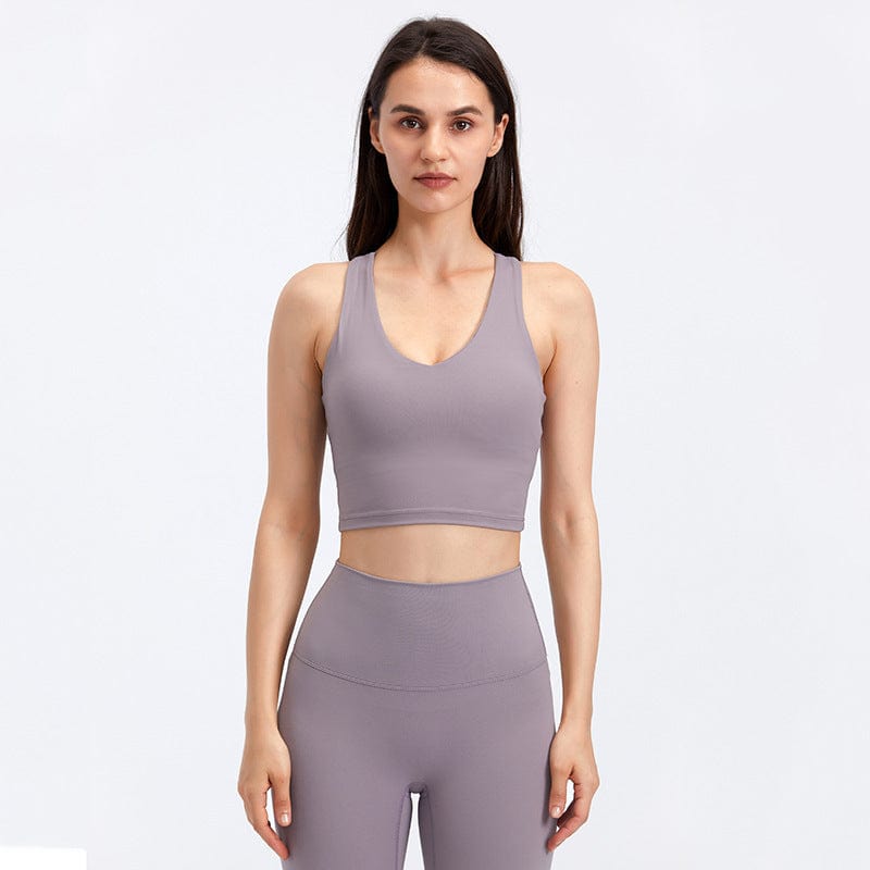 Sexy Yoga Wear With Straps And Chest Pad